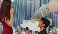 Diễn viên Bình An cầu hôn bạn gái Phương Nga ngay trước thềm Valentine
