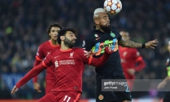Thất bại trước Inter Milan, Liverpool vẫn vào tứ kết Champions League