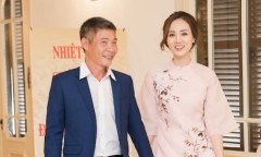 Vợ trẻ NSND Công Lý lên tiếng trước tin đồn rạn nứt hôn nhân