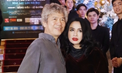 Diva Thanh Lam và bạn trai bác sĩ đến chúc mừng liveshow Quang Hà
