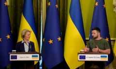 Ủy ban châu Âu ủng hộ Ukraine với tư cách ứng viên chính thức EU