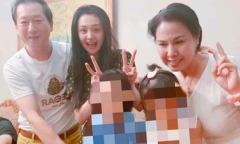 Trịnh Sảng lần đầu xuất hiện cùng 2 con sau lùm xùm mang thai hộ 