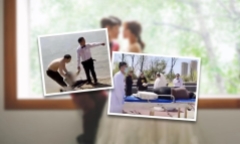 Thấy thiếu nữ chới với trên mặt hồ, chàng trai bỏ cả chụp ảnh cưới để làm việc này