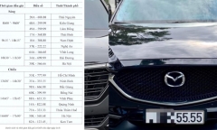 Hôm nay (21/9), đấu giá 18 biển số ô tô 