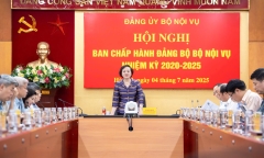 Bộ trưởng Bộ Nội vụ: Không cả nể, quyết liệt loại bỏ những cán bộ trì trệ