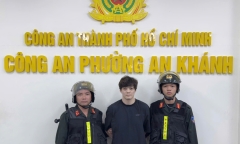 Bắt giữ người đàn ông Hàn Quốc trốn truy nã quốc tế