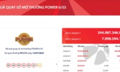 Tiết lộ dãy số may mắn của 2 vé số Vietlott cùng trúng Jackpot 2 trong chiều 6/9