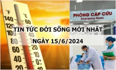 Tin tức đời sống ngày 15/6/2024: Trời nóng “như lửa đốt”, bác sĩ khuyến cáo gì?