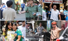 Nhìn lại những khoảnh khắc đẹp, đầy xúc động trong Kỳ thi tốt nghiệp THPT 2025