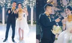 Cô dâu Thanh Hóa đeo vàng 