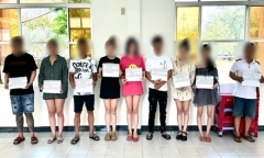 Phú Yên: Bắt quả tang nhóm thanh niên thuê biệt thự “mở tiệc” ma túy