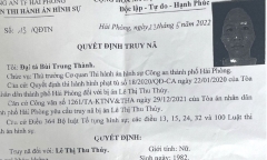 Hiệu trưởng trường tiểu học trốn truy nã tại Hải Phòng bị bắt