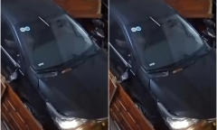 Clip: Kinh hãi ôtô mất lái đâm nhà dân ở Thái Nguyên, cuốn người đàn ông vào gầm