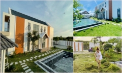 Cơ ngơi “triệu đô” của sao Việt: Mê mẩn không gian biệt thự 600m2 của Lê Giang