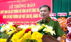 Chân dung tân Hiệu trưởng Trường Đại học Cảnh sát nhân dân