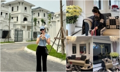 Cơ ngơi “triệu đô” của sao Việt: Biệt thự 3 tầng của Á hậu Huyền My có gì?