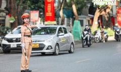 Hà Nội: Phân luồng giao thông phục vụ Đại hội đại biểu toàn quốc Hội Nông dân Việt Nam lần thứ IX