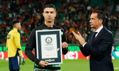 Ronaldo lập kỷ lục Guinness lần thứ 4 trong sự nghiệp