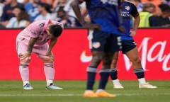 Messi có dấu hiệu hiệu kiệt sức sau chuối trận cày ải cho Inter Miami