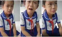 Con gái khóc nức nở kể thầy giáo đánh vào đầu, sự tình vô lý khiến người mẹ cười sặc sụa