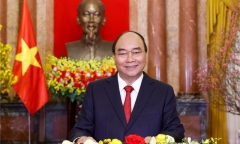 Chủ tịch nước Nguyễn Xuân Phúc chúc Tết Nhâm Dần 2022