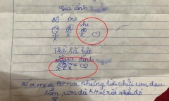 Bị bố mẹ quát mắng, bé gái tiểu học viết tâm thư khiến cộng đồng mạng xót xa