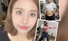Vỗ béo bạn gái lên 85kg, chàng trai 