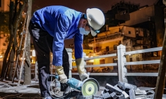 Hà Nội : Trắng đêm cải tạo Phố ẩm thực đi bộ Đảo Ngọc – Ngũ Xã