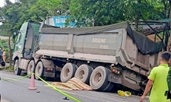 Vụ nam sinh lớp 10 bị xe tải cán tử vong: Nạn nhân là con trai duy nhất trong gia đình có 4 anh em