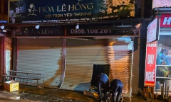 Kịp thời giải cứu 2 người mắc kẹt trong đám cháy lúc rạng sáng ở Thái Nguyên