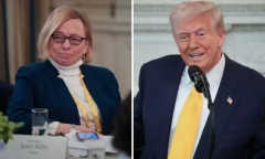Đối đáp căng thẳng, Thống đốc bang 1 bang của Mỹ hẹn gặp Tổng thống Trump ở tòa
