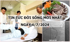 Tin tức đời sống ngày 4/7/2024: Cứu sống cụ bà ngừng tim do nhồi máu cơ tim cấp