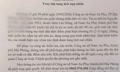 Xác minh vụ phát hiện thi thể một trẻ sơ sinh tại ao nhà dân ở Hải Phòng