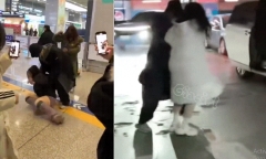 Nam ca sĩ kiêm diễn viên nổi tiếng túm tóc, hành động bạo lực gây chấn động với 2 cô gái ở ga tàu