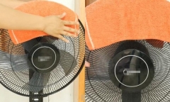 Tác dụng của việc đắp khăn ướt lên quạt