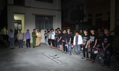 Tin tức pháp luật mới nhất ngày 14/4: Tạm giữ 18 thanh niên mang dao phóng lợn náo loạn đường phố