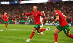 Ronaldo đá nửa trận ghi bàn quyết định, Bồ Đào Nha ngược dòng hạ gục Scotland