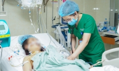 Cứu sống cô gái 21 tuổi vỡ gan sau tai nạn giao thông
