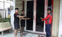 Danh tính 3 thanh niên từ An Giang lên TP.HCM tạt sơn để đòi nợ thuê