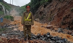 Chân dung Thượng uý CSGT xả thân cứu người giữa dòng lũ dữ Hà Giang