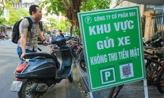 Điểm trông giữ xe tại hà Nội áp dụng  tiêu chí 