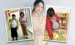 Học sinh mẫu giáo trải nghiệm giả làm bà bầu gây xôn xao cộng đồng mạng