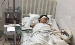 Cấp cứu thành công thượng úy cảnh sát bị đâm nhiều nhát trong lúc làm nhiệm vụ