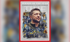 Tổng thống Zelensky được bình chọn là 