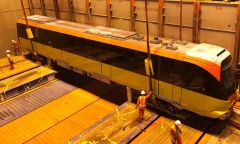 Vận chuyển đoàn tàu thứ 9 metro Nhổn – ga Hà Nội về Việt Nam