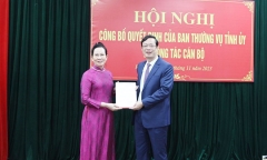 Tin thời sự nóng mới nhất ngày 7/11: Ông Nguyễn Minh Tiến được bổ nhiệm giữ chức Trưởng Ban Dân vận Tỉnh ủy Hà Nam