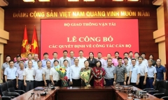 Bổ nhiệm Cục trưởng, 3 Phó Cục trưởng Cục Đường bộ Việt Nam