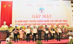Gặp mặt kỷ niệm 81 năm Ngày truyền thống Người cao tuổi Việt Nam