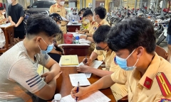 CSGT TP.HCM xử lý nhiều 