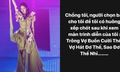 Phản ứng bất ngờ của Anh Tú khi thấy vợ trình diễn tại